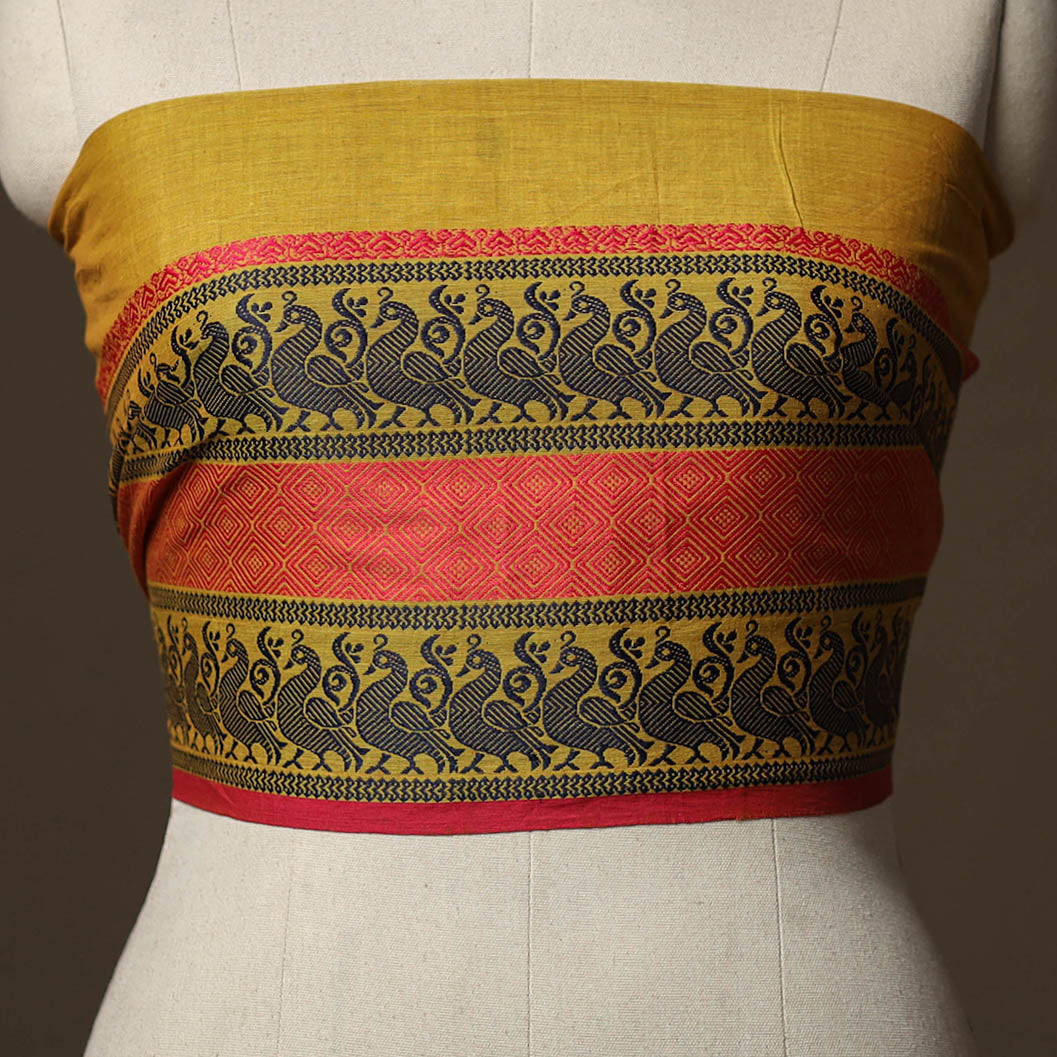 Kanchipuram Weave Cotton Blouse Piece 75