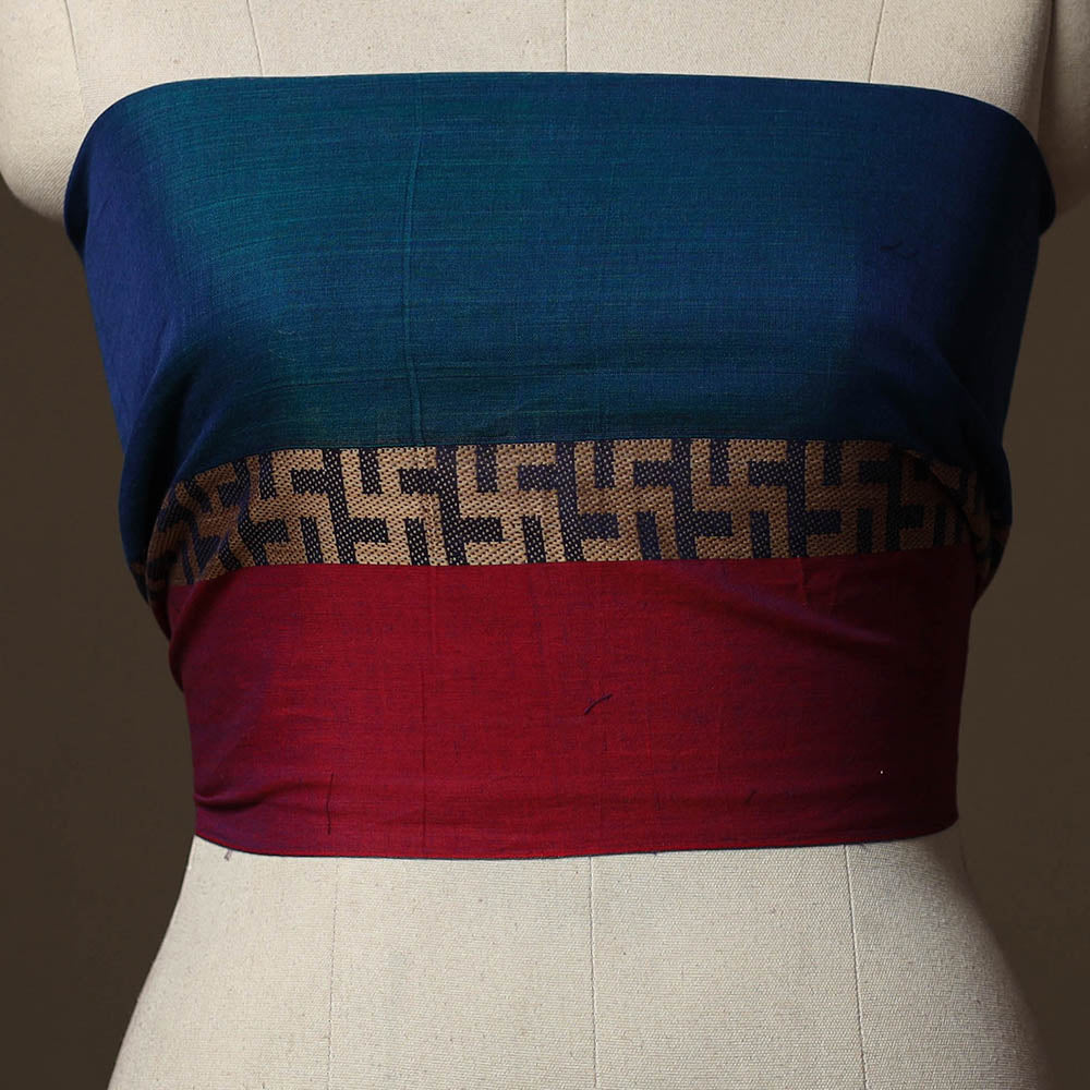 Dharwad Weave Cotton Blouse Piece 06