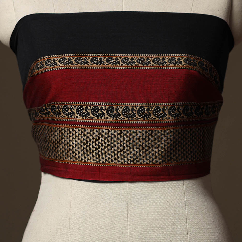 Dharwad Weave Cotton Blouse Piece 09