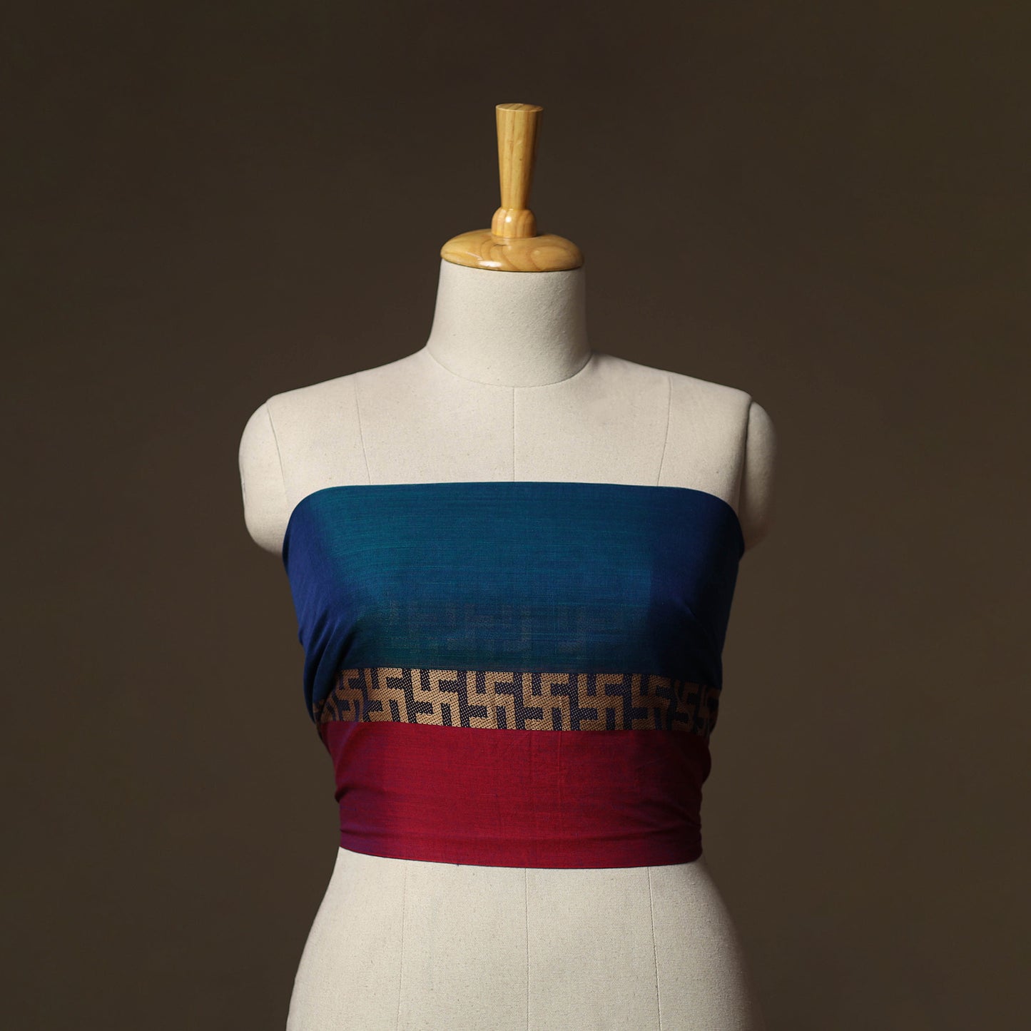 Dharwad Weave Cotton Blouse Piece 10
