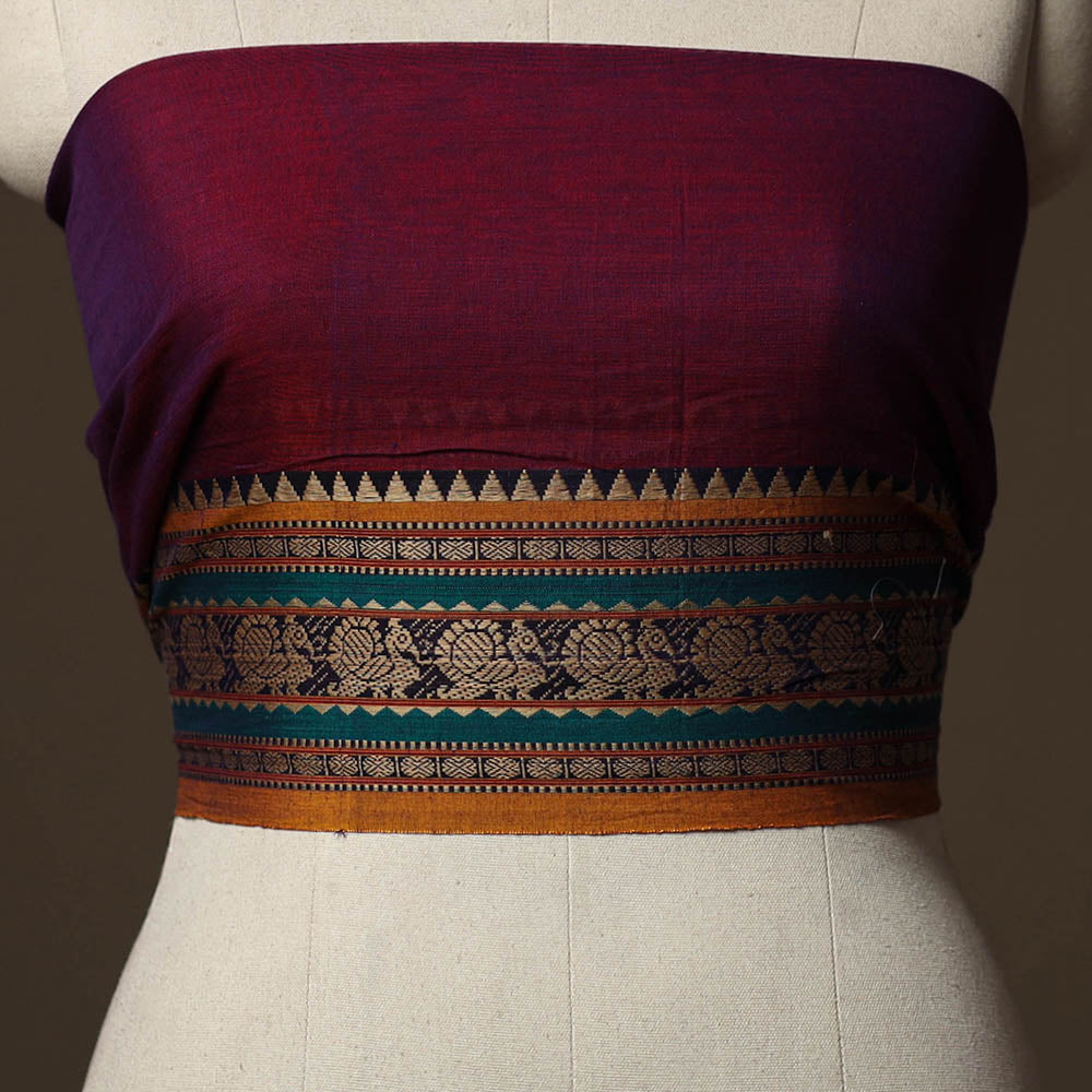 Dharwad Weave Cotton Blouse Piece 14