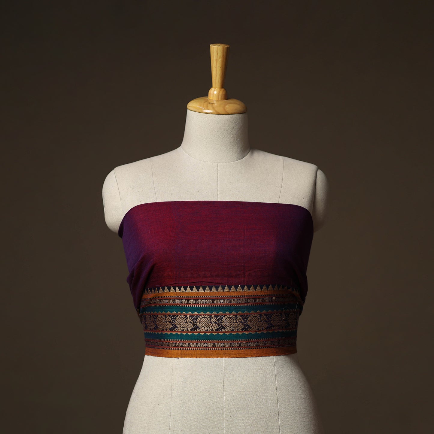 Dharwad Weave Cotton Blouse Piece 14