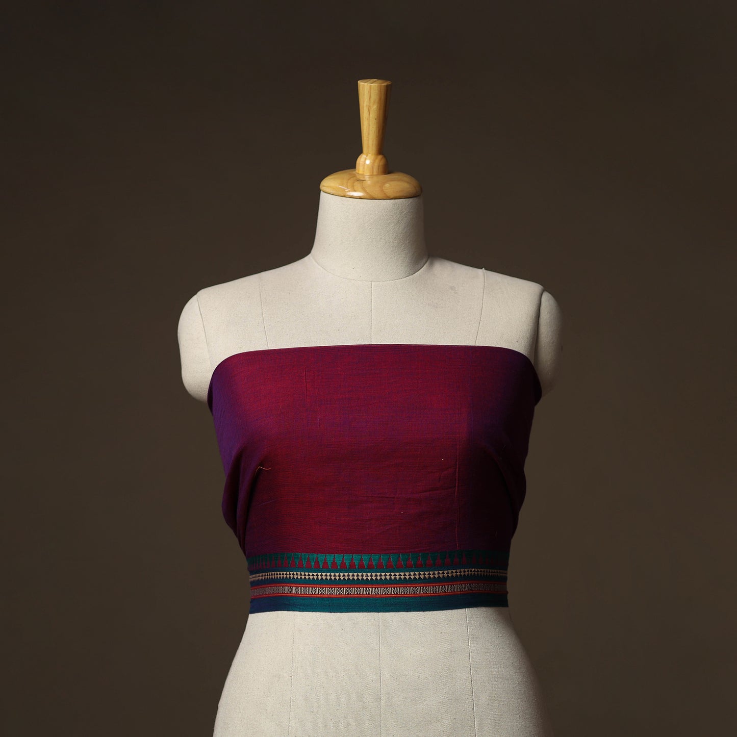 Dharwad Weave Cotton Blouse Piece 17