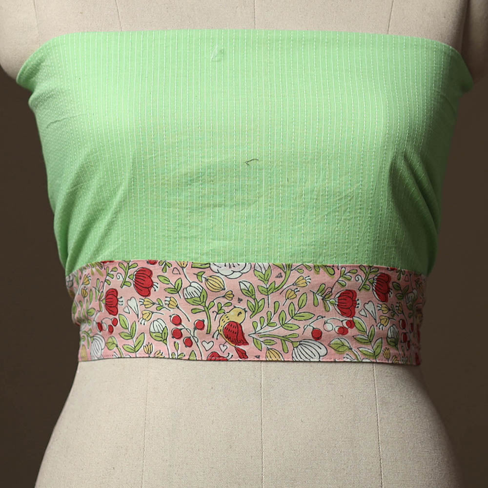 Running Stitch Plain Cotton Blouse Piece 38