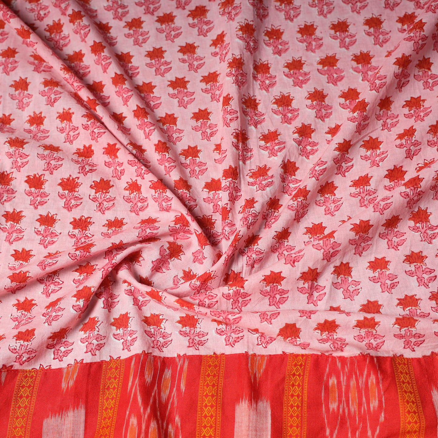 Sanganeri Hand Block Print Cotton Blouse Piece 41