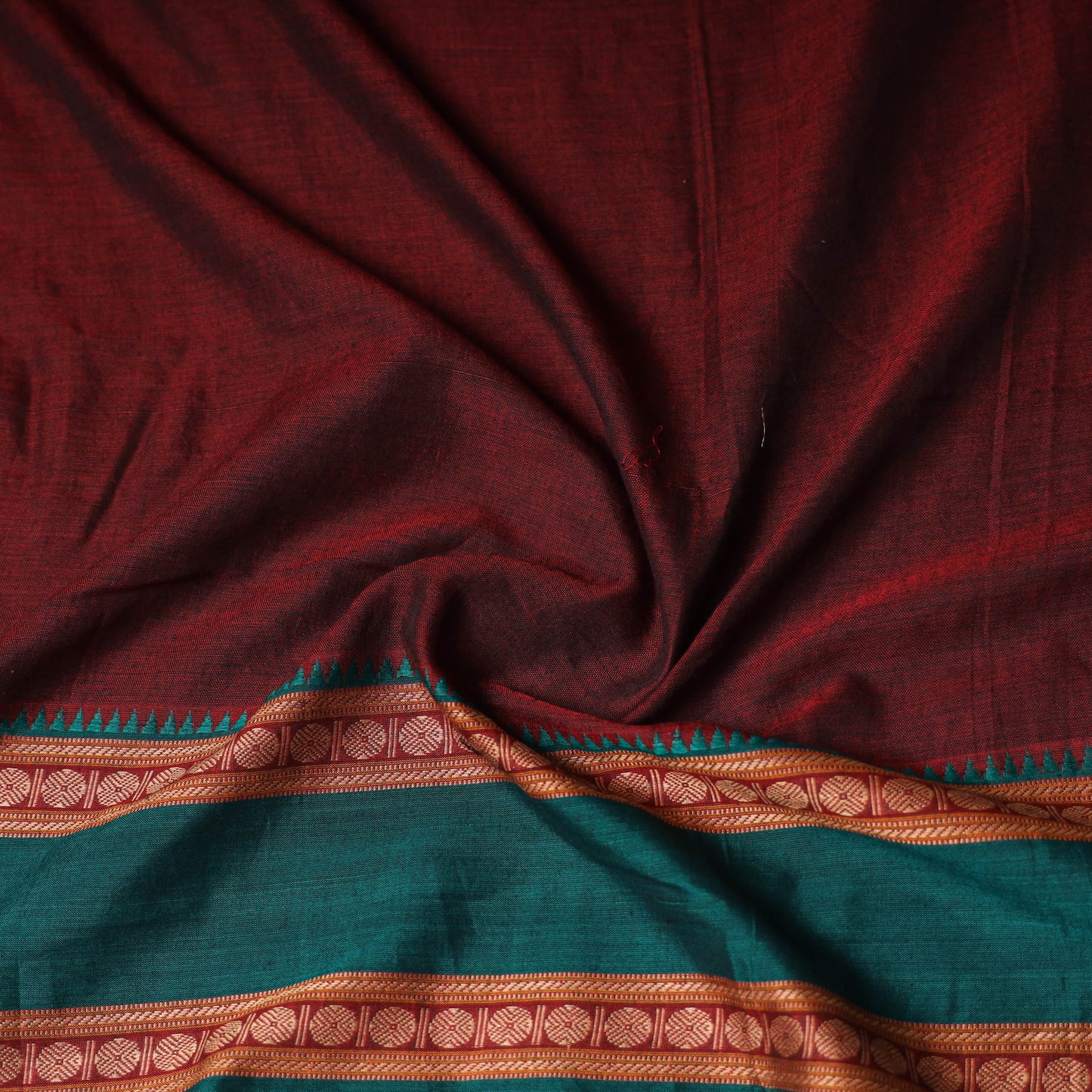 Dharwad Weave Cotton Blouse Piece 11