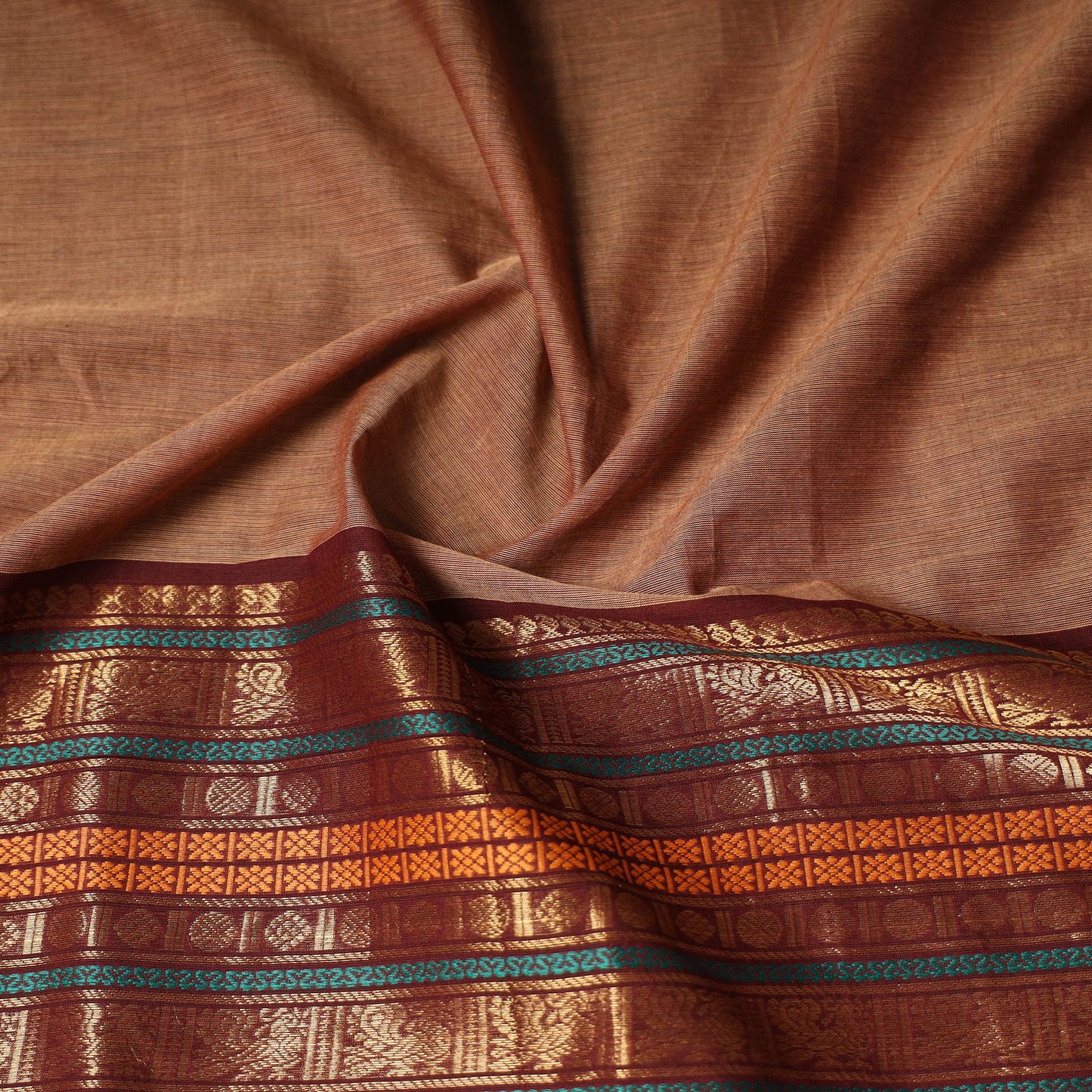 Kanchipuram Weave Cotton Blouse Piece 68