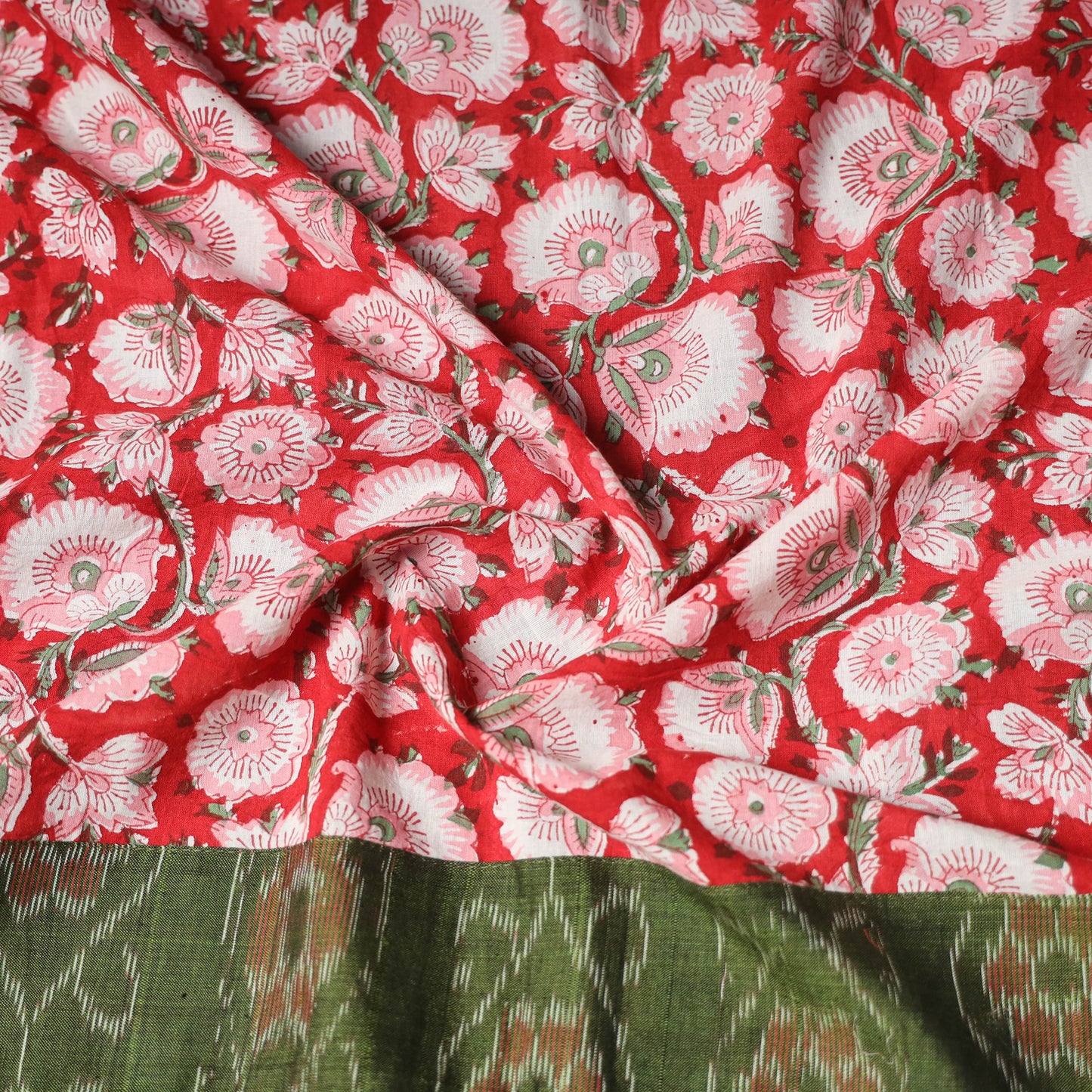 Sanganeri Hand Block Print Cotton Blouse Piece 55
