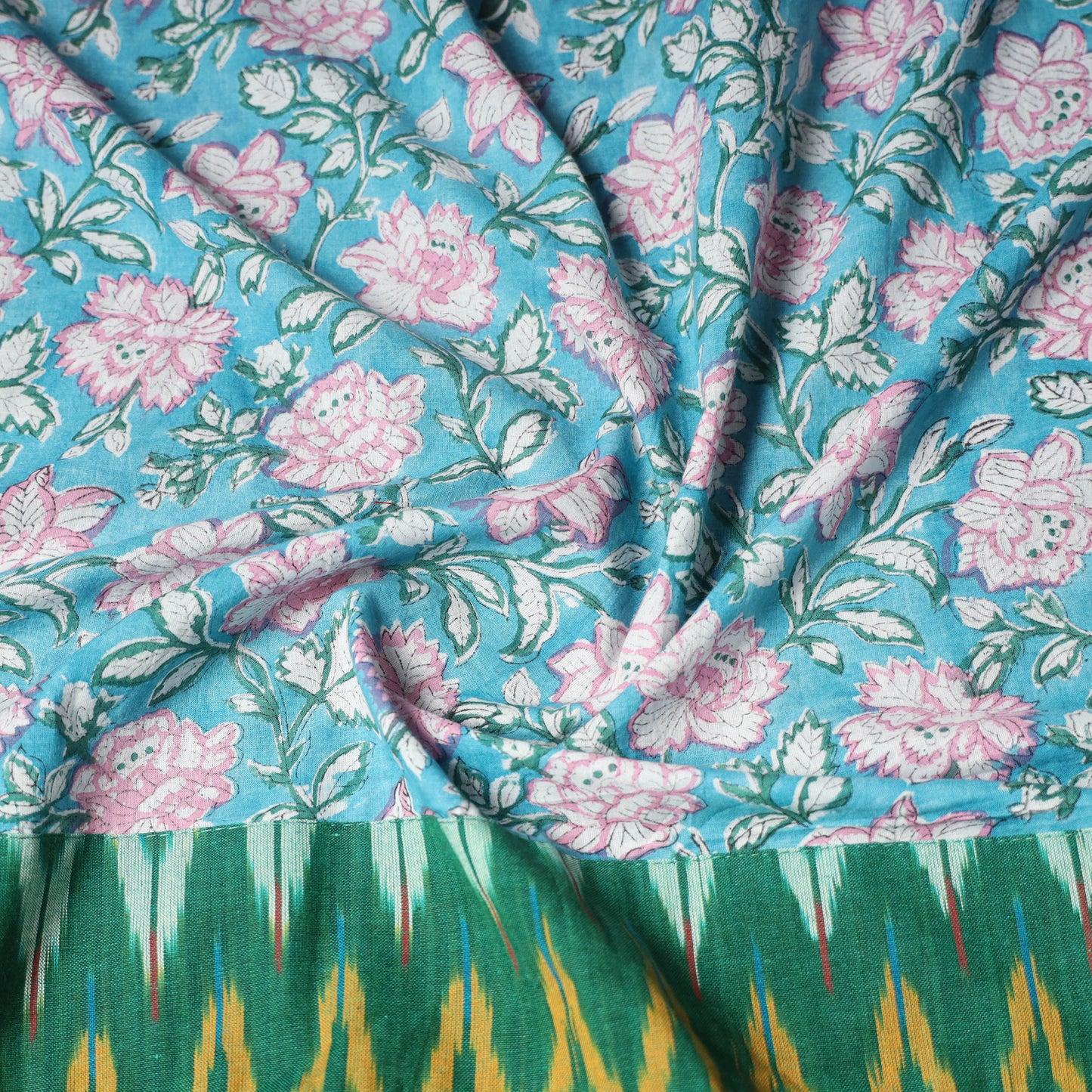 Sanganeri Hand Block Print Cotton Blouse Piece 54