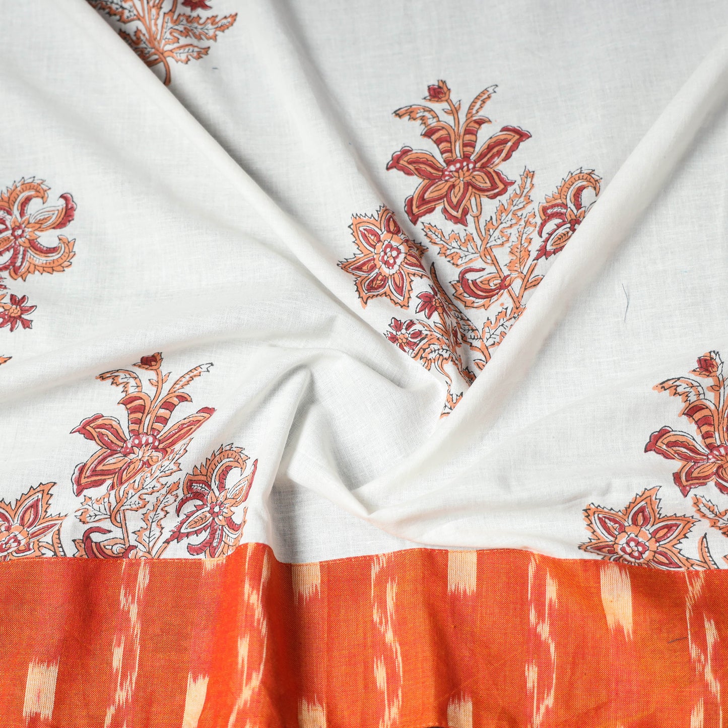 Sanganeri Hand Block Print Cotton Blouse Piece 48