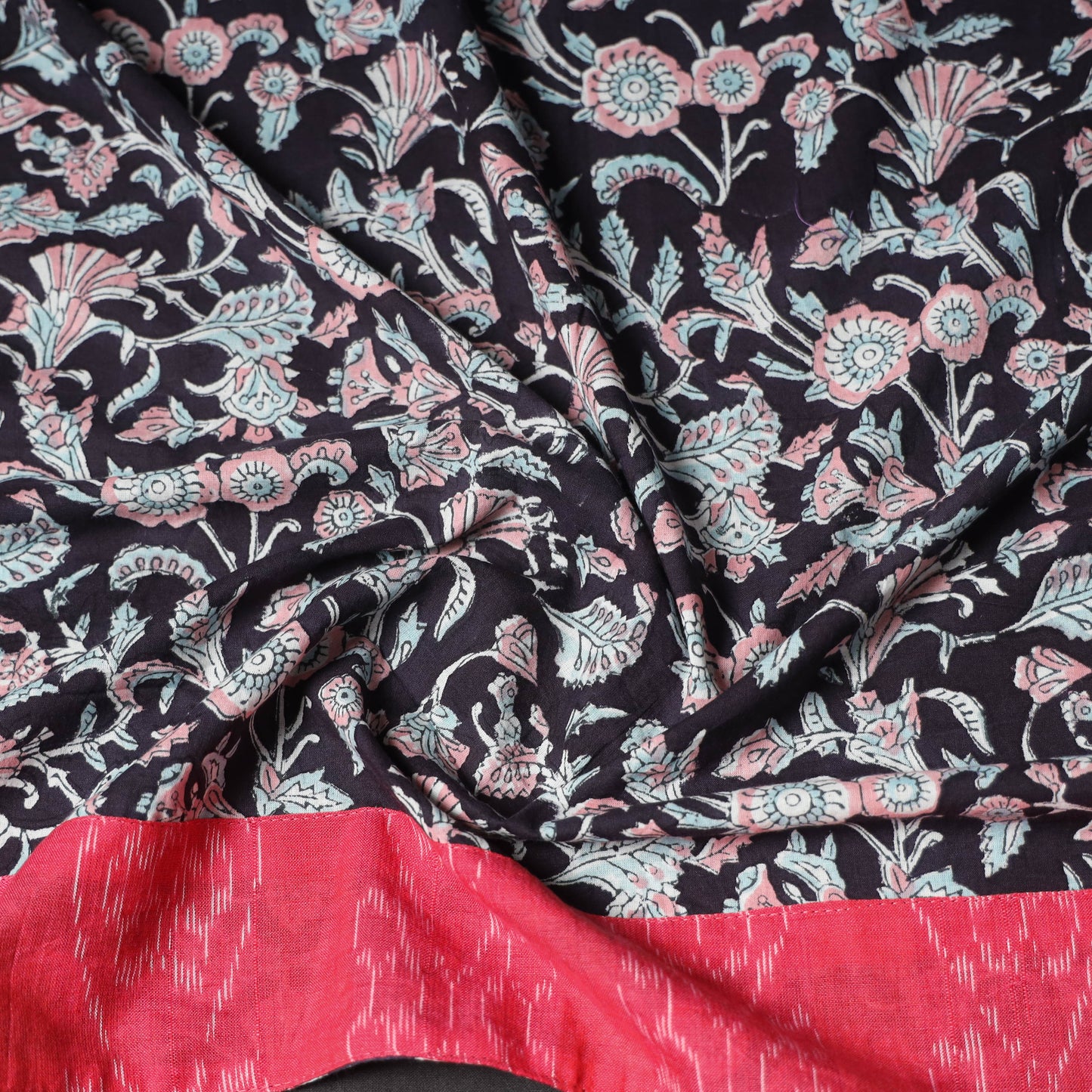 Sanganeri Hand Block Print Cotton Blouse Piece 46