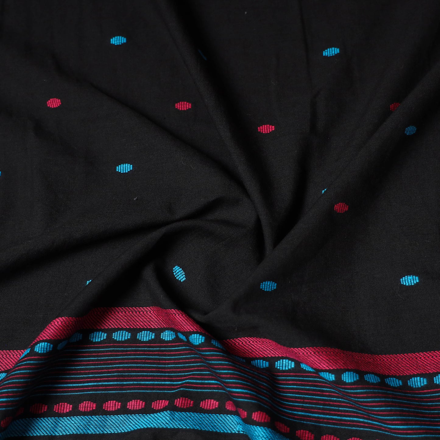 Jacquard Weave Cotton Blouse Piece 41