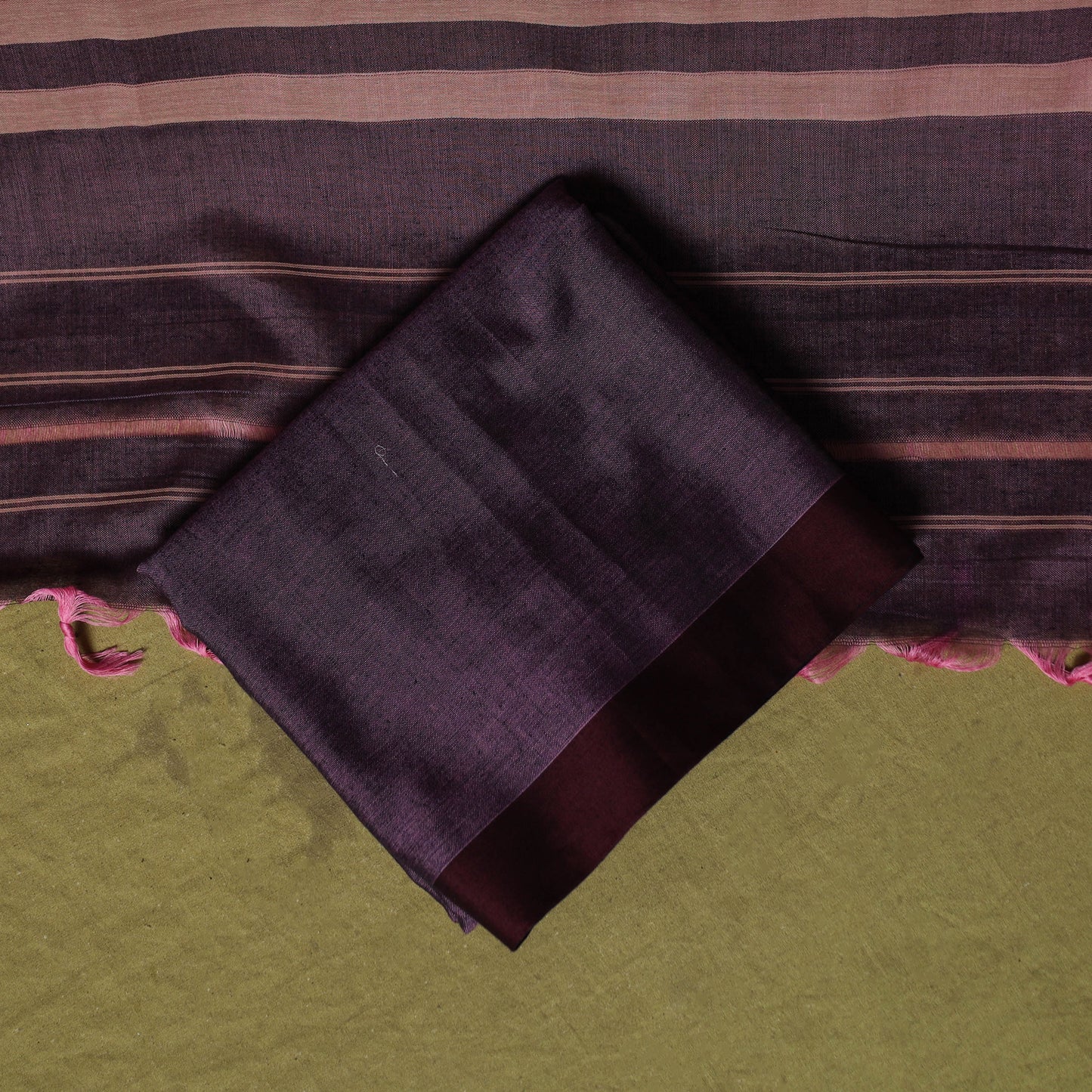 Dharwad Cotton 3pc Unstitched Dress Material Suit Set 23