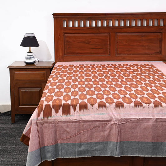 pochampally ikat single bed cover