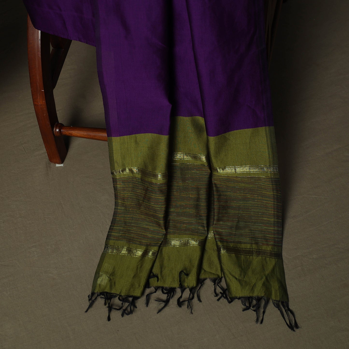 Pochampally Ikat Silk Cotton 3pc Unstitched Dress Material Suit Set 21