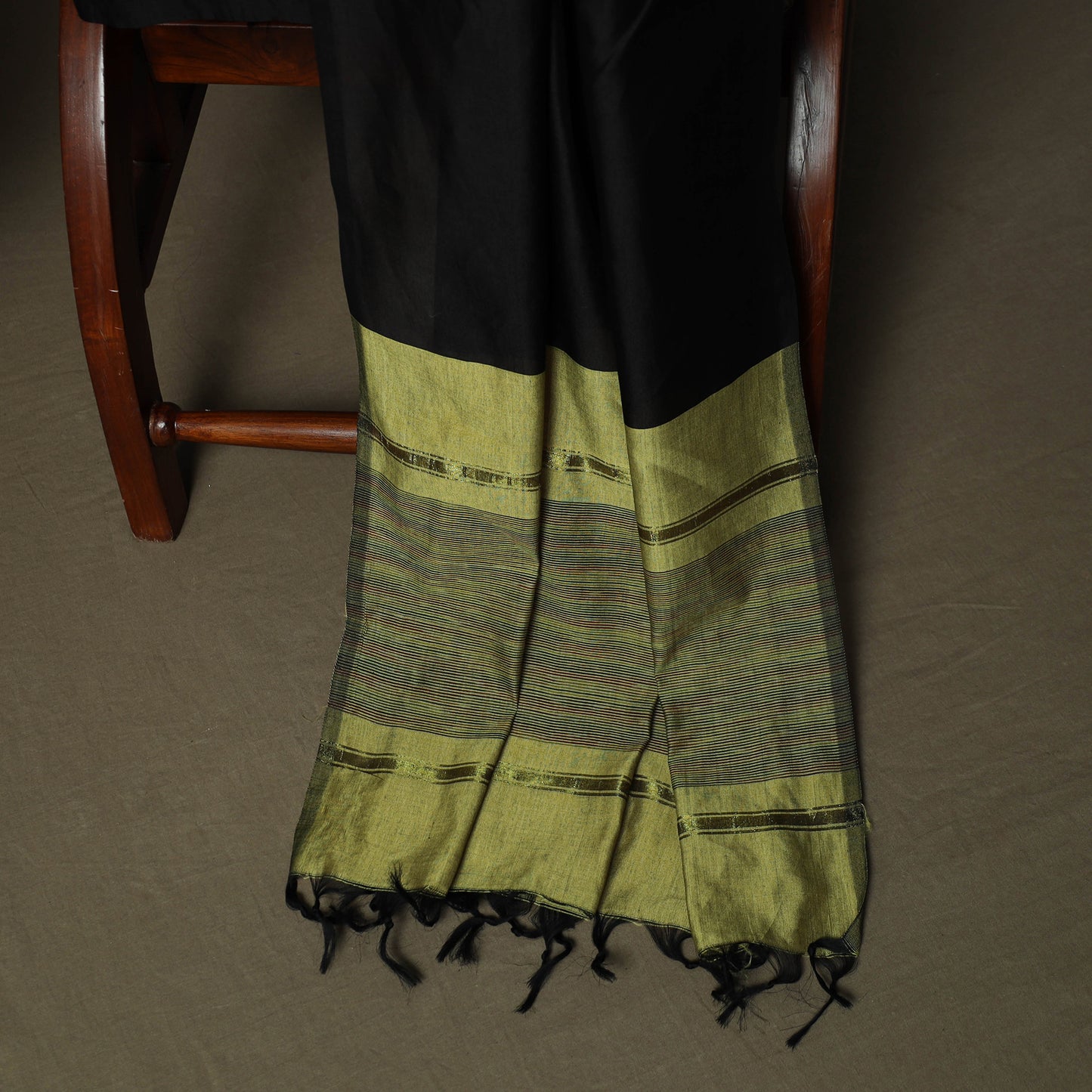 Pochampally Ikat Silk Cotton 3pc Unstitched Dress Material Suit Set 23