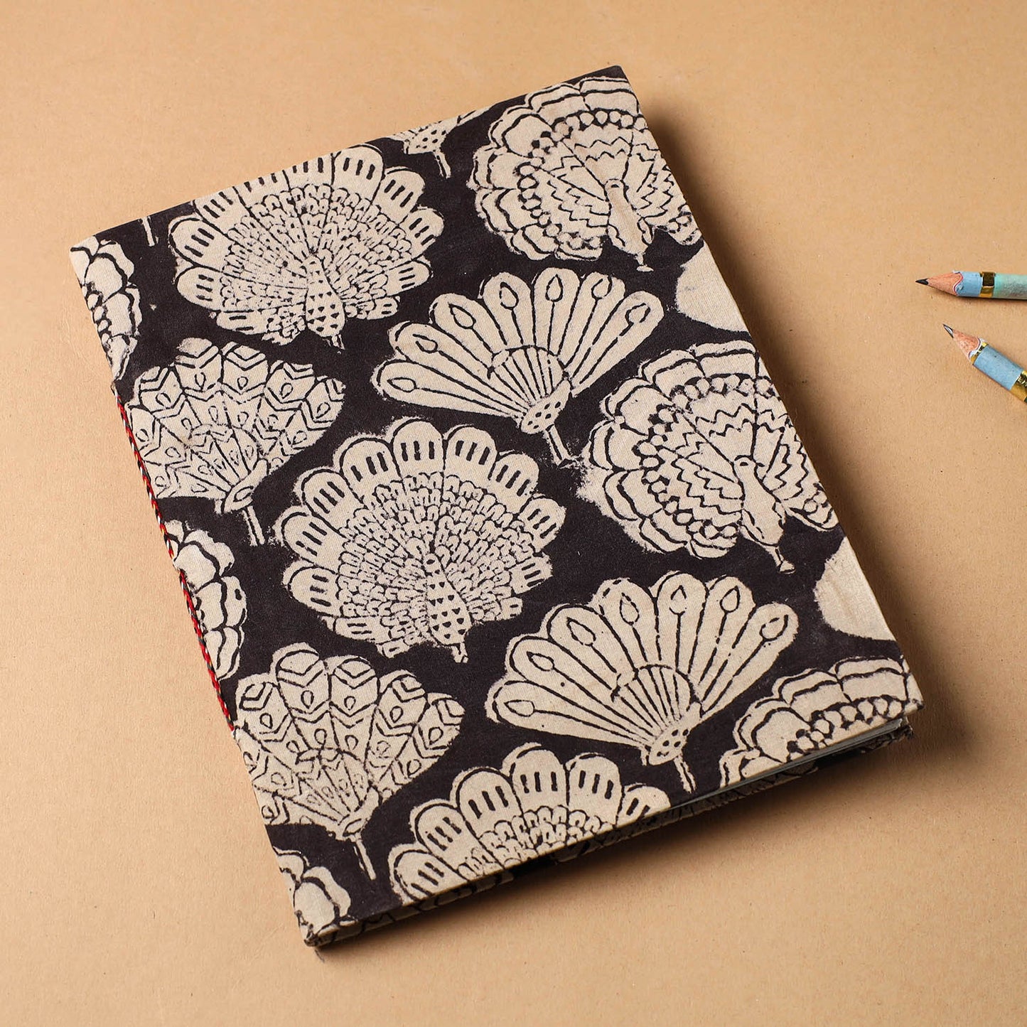 Bagru Fabric Cover Handmade Paper Notebook