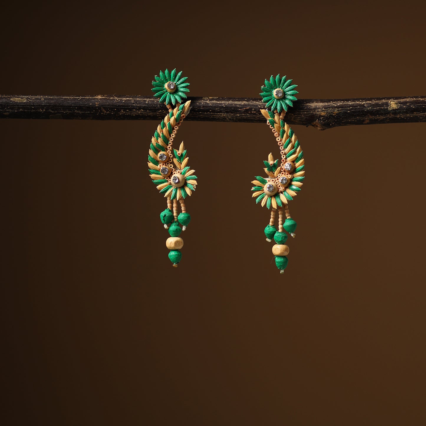 rice paddy earrings