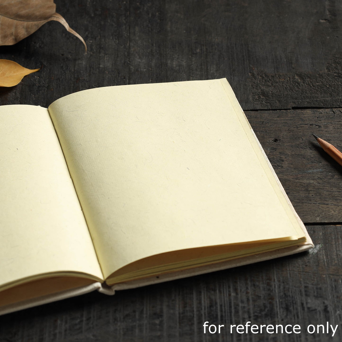 Leaf Art Work Special Visitor Notebook