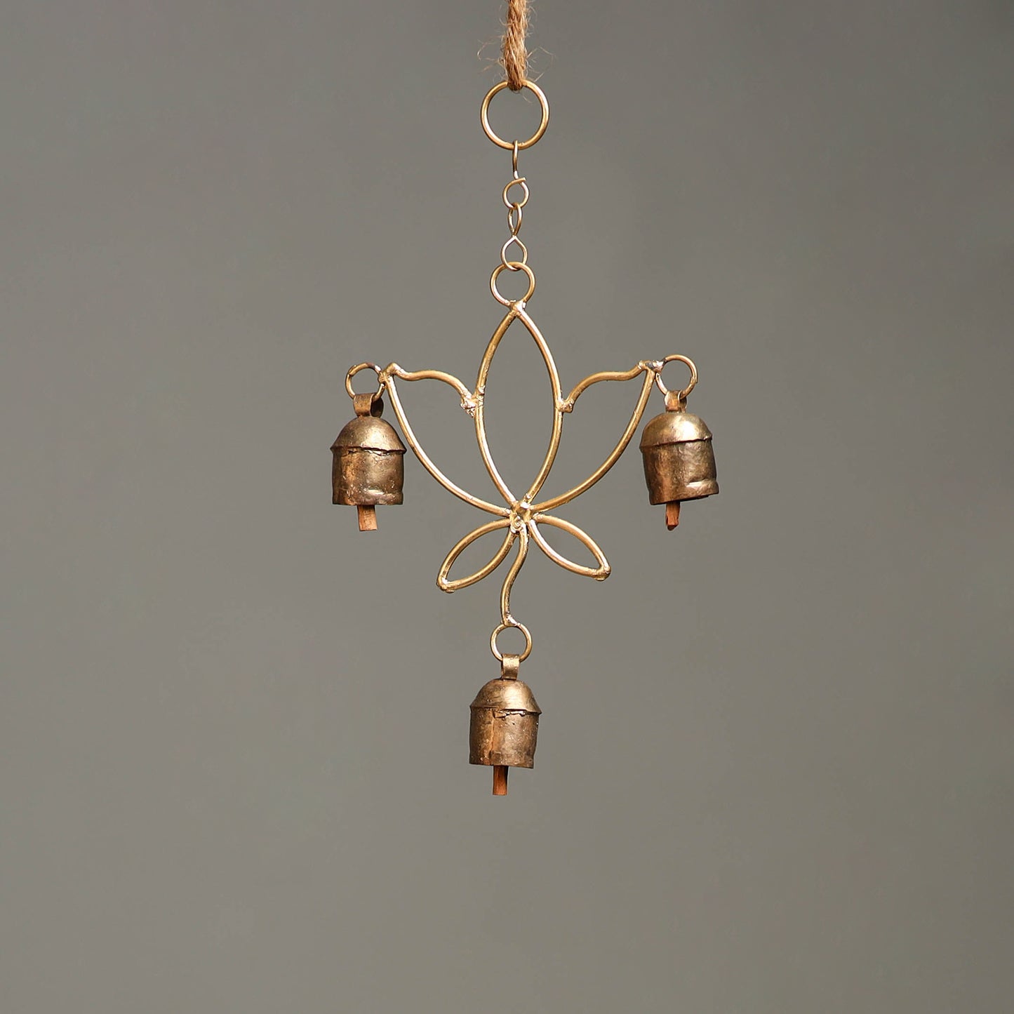 Buy Kutch Decorative Copper Coated Bell Wind Chimes