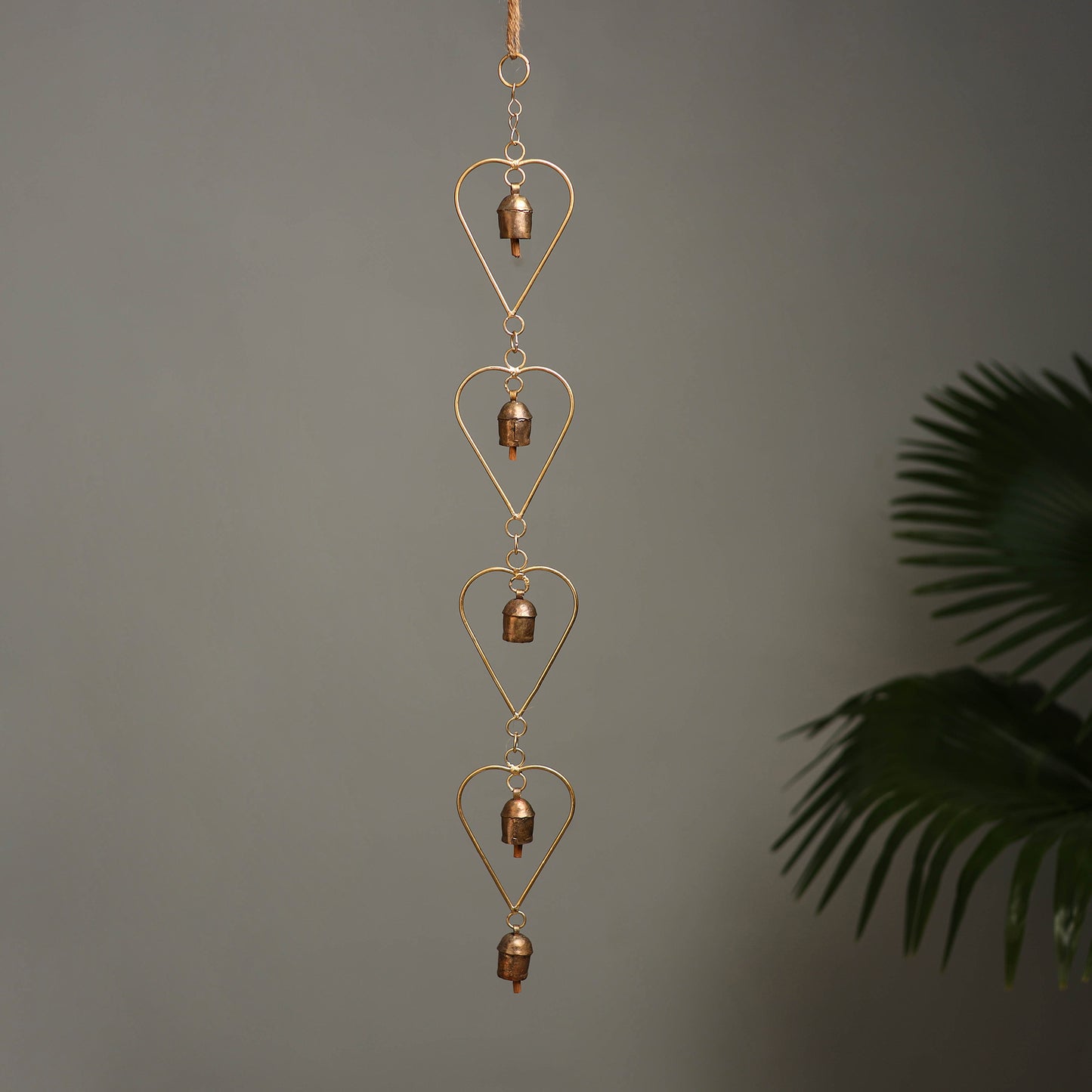 Buy Kutch Decorative Copper Coated Bell Wind Chimes