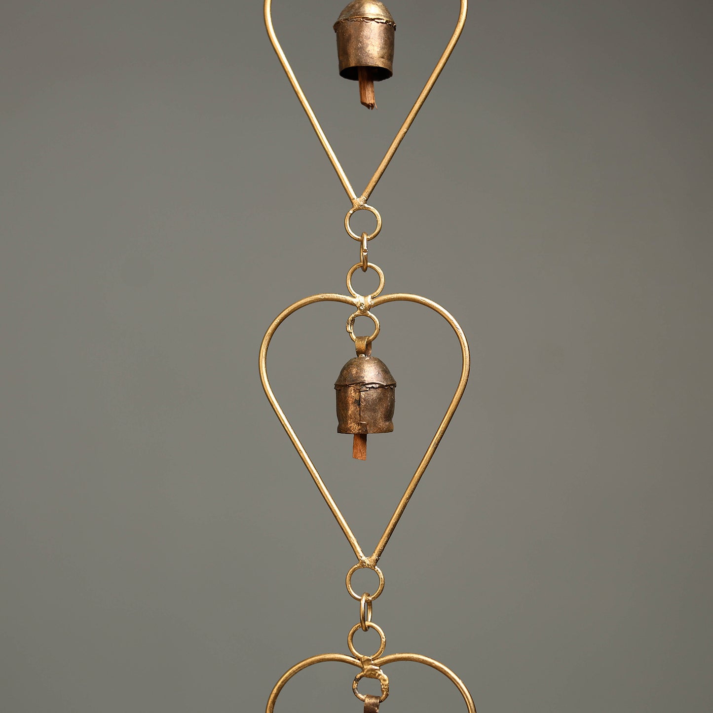 Buy Kutch Decorative Copper Coated Bell Wind Chimes