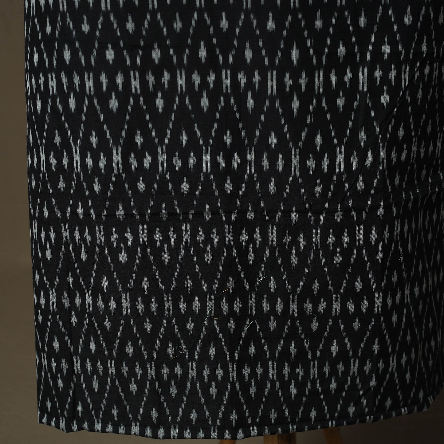 Handloom Mercerised Cotton Pochampally Ikat 2pc Unstitched Dress Material Kurta Set 29