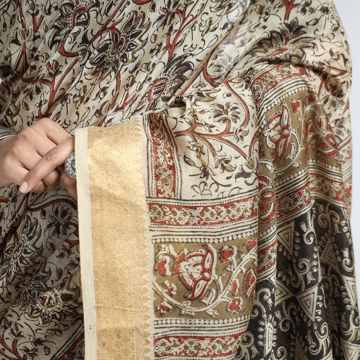 kalamkari Saree
