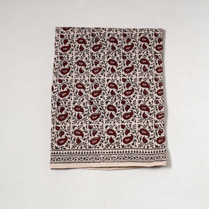 Beige - Bagh Block Printed Cotton Precut Fabric (1 Meter) 67