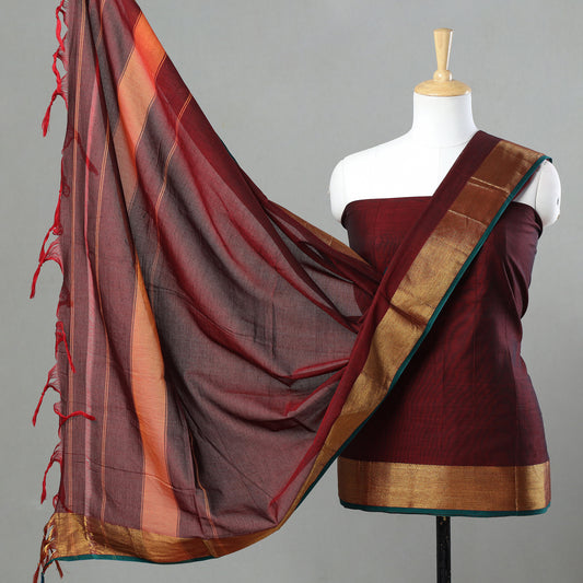 3pc Dharwad Cotton Suit Material Set 36