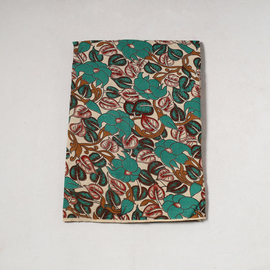 Multicolor - Kalamkari Printed Cotton Precut Fabric (1.2 meter) 88