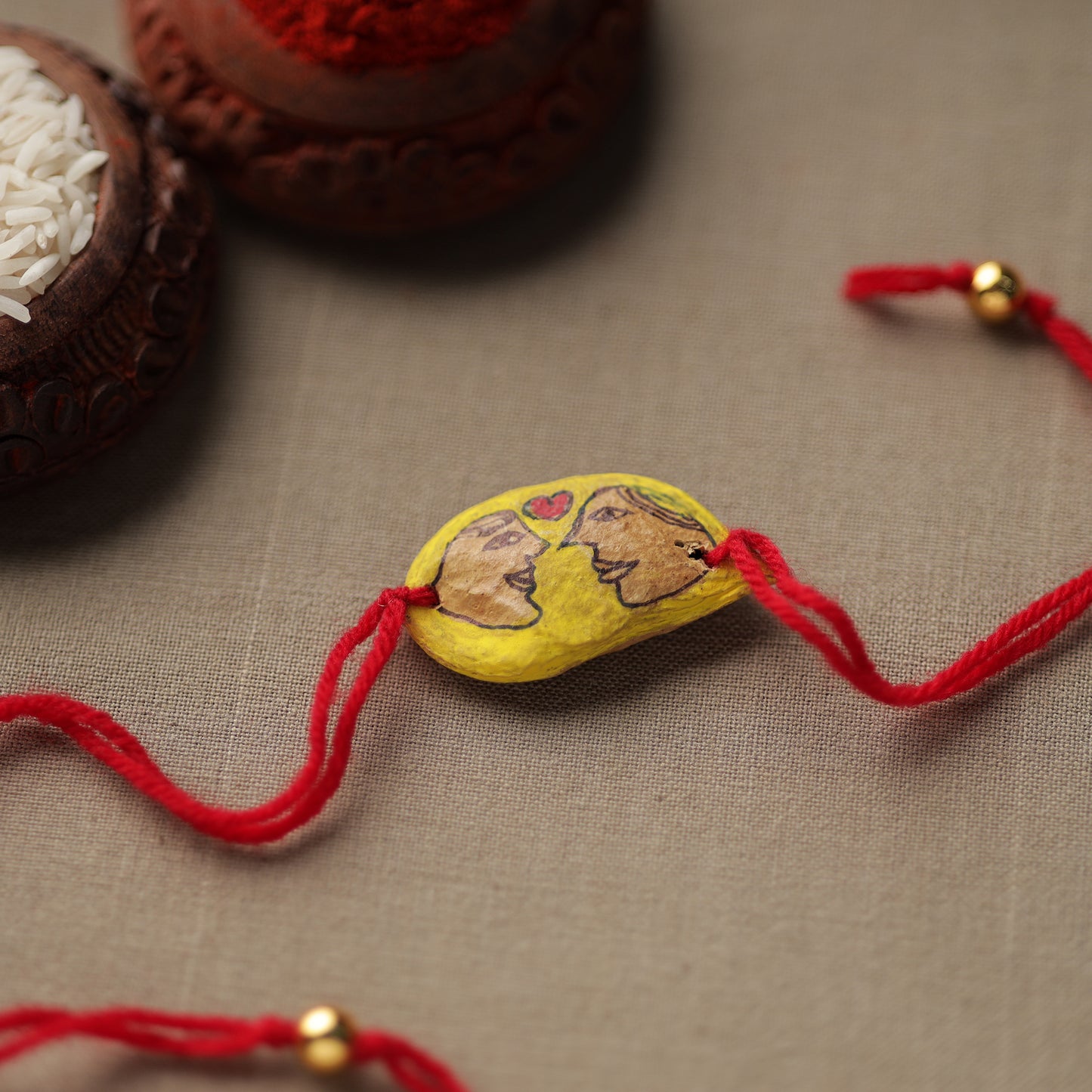 Green - Handcrafted Plantable Seed Rakhi