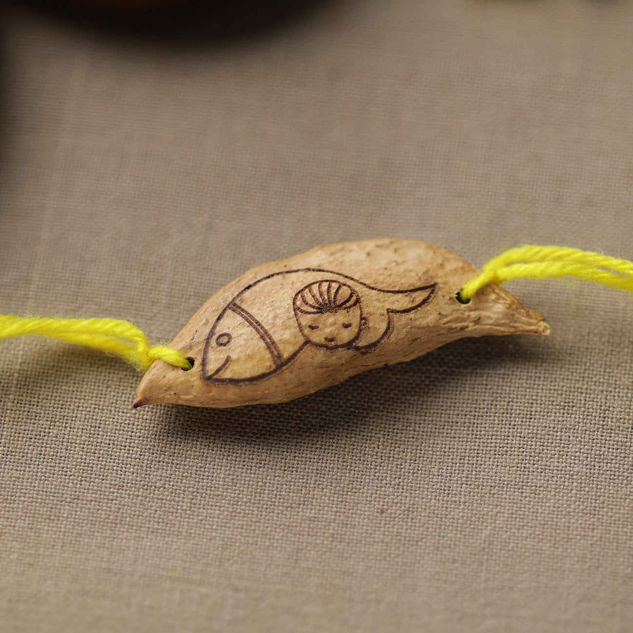 Green - Handcrafted Plantable Seed Rakhi