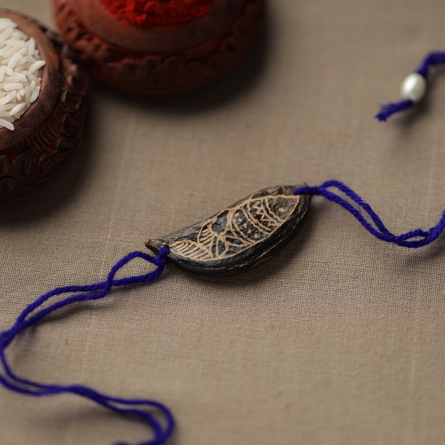 Green - Handcrafted Plantable Seed Rakhi