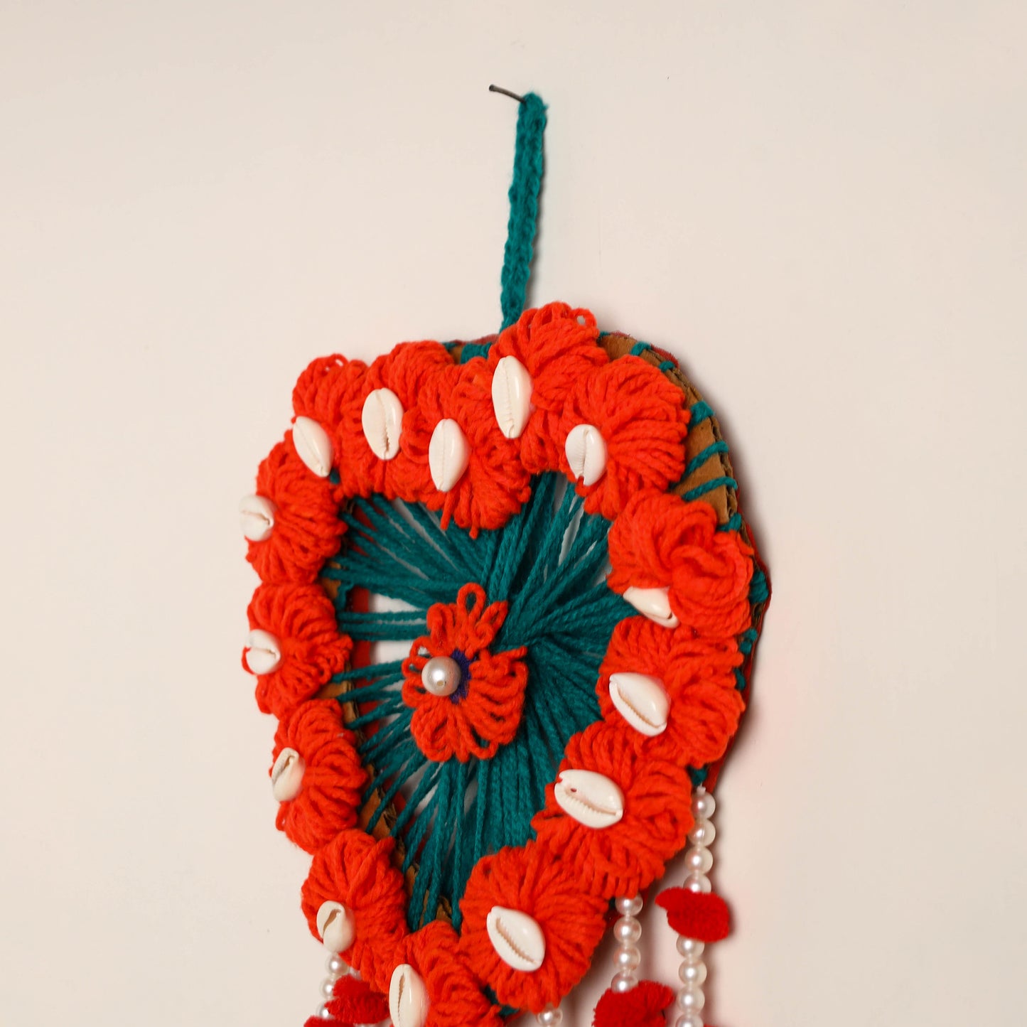 Ganesha- Handmade Wool Wall Hanging