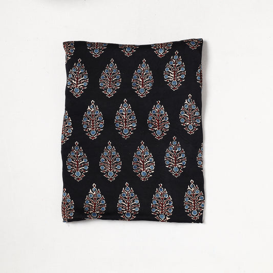 Ajrakh Hand Block Printed Modal Silk Precut Fabric (2 meter) 57