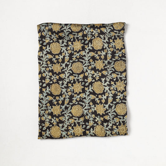 Ajrakh Hand Block Printed Modal Silk Precut Fabric (1.3 meter) 58