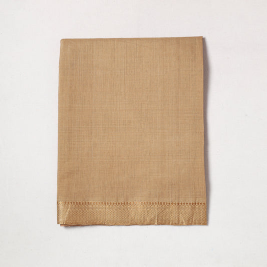 Mangalagiri Handloom Cotton Zari Border Precut Fabric 35