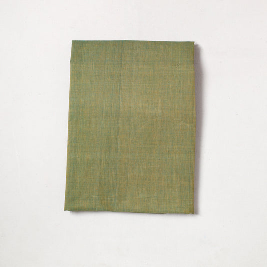 Green - Mangalagiri Handloom Cotton Precut Fabric (2 meter) 45
