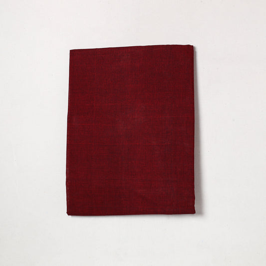 Maroon - Mangalagiri Handloom Cotton Precut Fabric 50