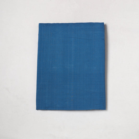 Blue - Mangalagiri Handloom Cotton Precut Fabric (1.7 meter) 58