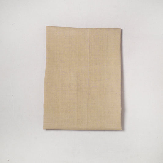 Beige - Mangalagiri Handloom Cotton Precut Fabric (1.3 meter) 82