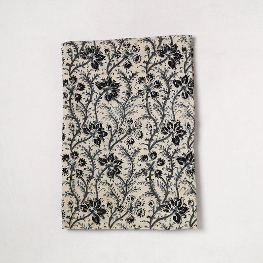 Kalamkari Block Printed Cotton Precut Fabric (1.6 meter) 02
