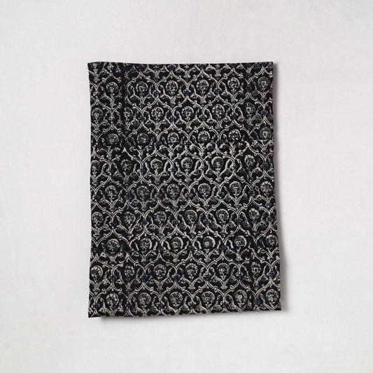 Kalamkari Block Printed Cotton Precut Fabric (1 meter) 12
