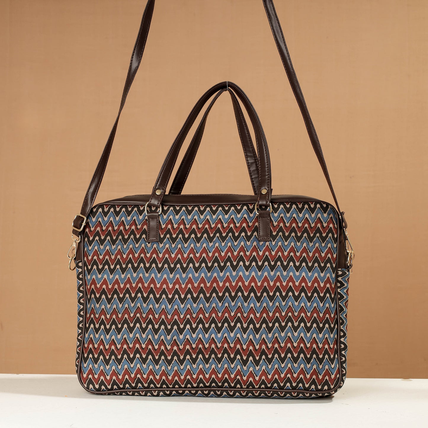 Handcrafted Printed Laptop Bag
