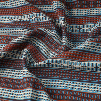 Multicolor - Kalamkari Printed Cotton Fabric 17
