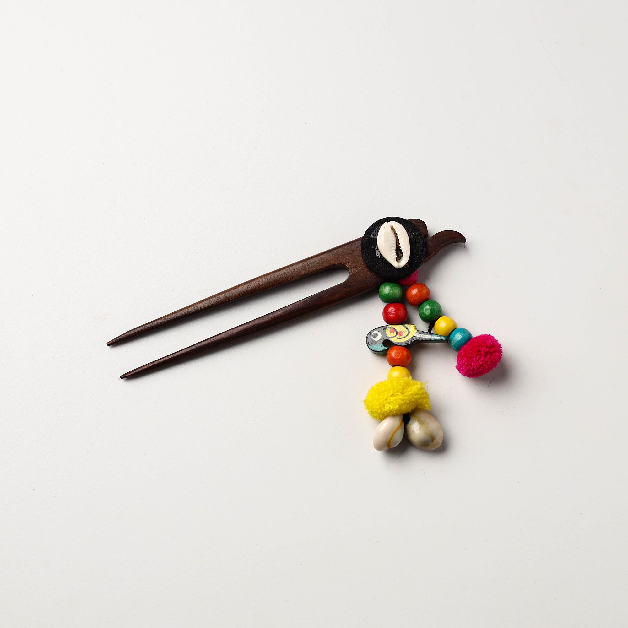 Handmade Beadwork Wooden Juda Stick 08 main image 1
