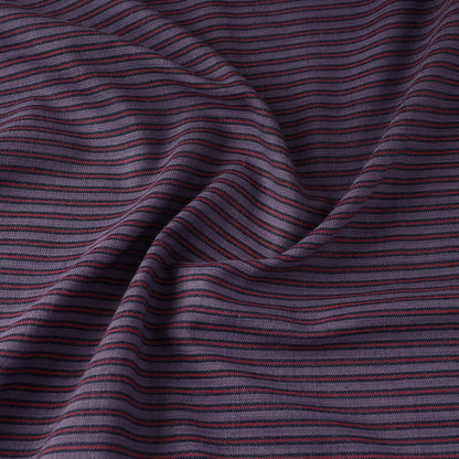 Purple - Jhiri Pure Handloom Cotton Fabric