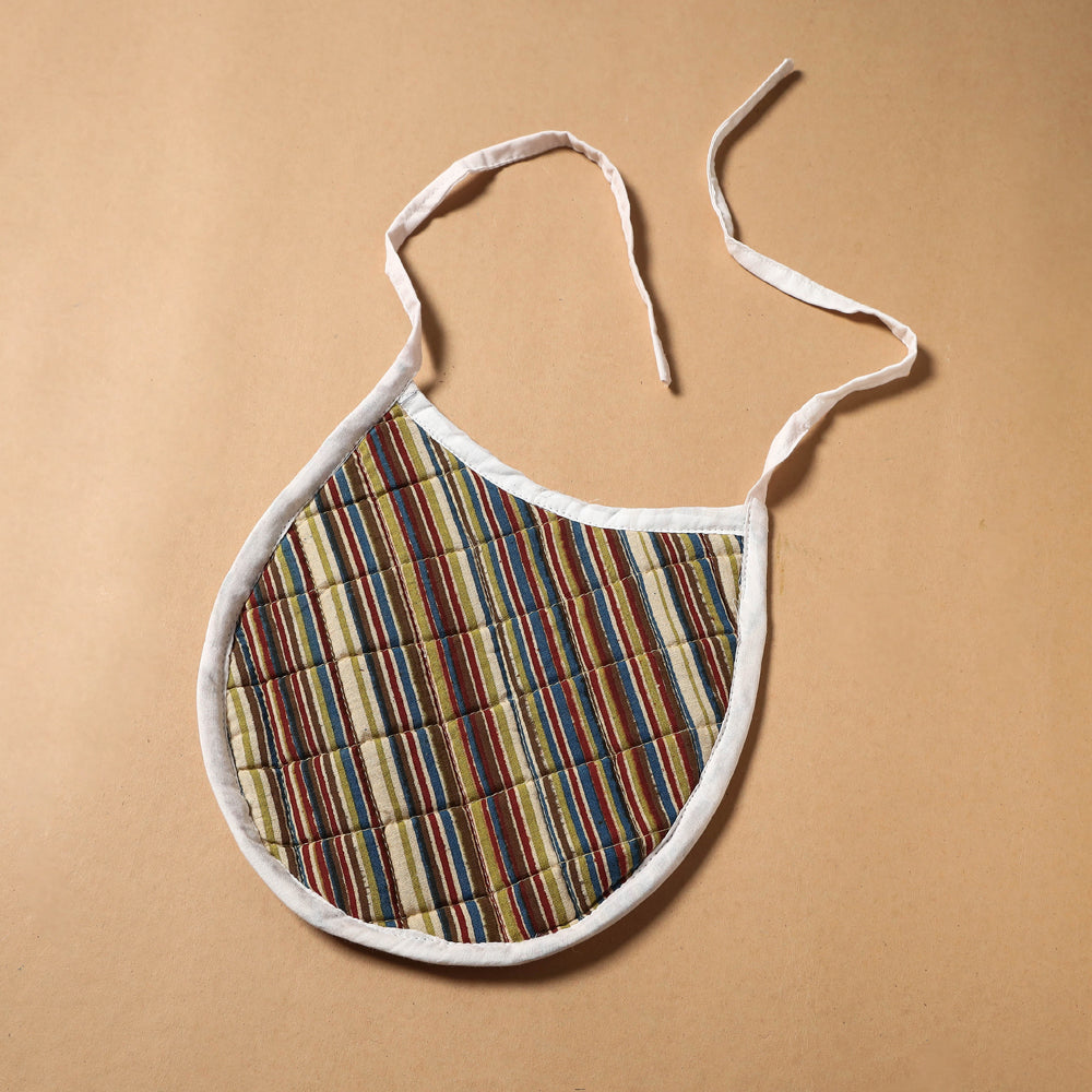 Buy Kalamkari Block Printing Cotton Baby Bib