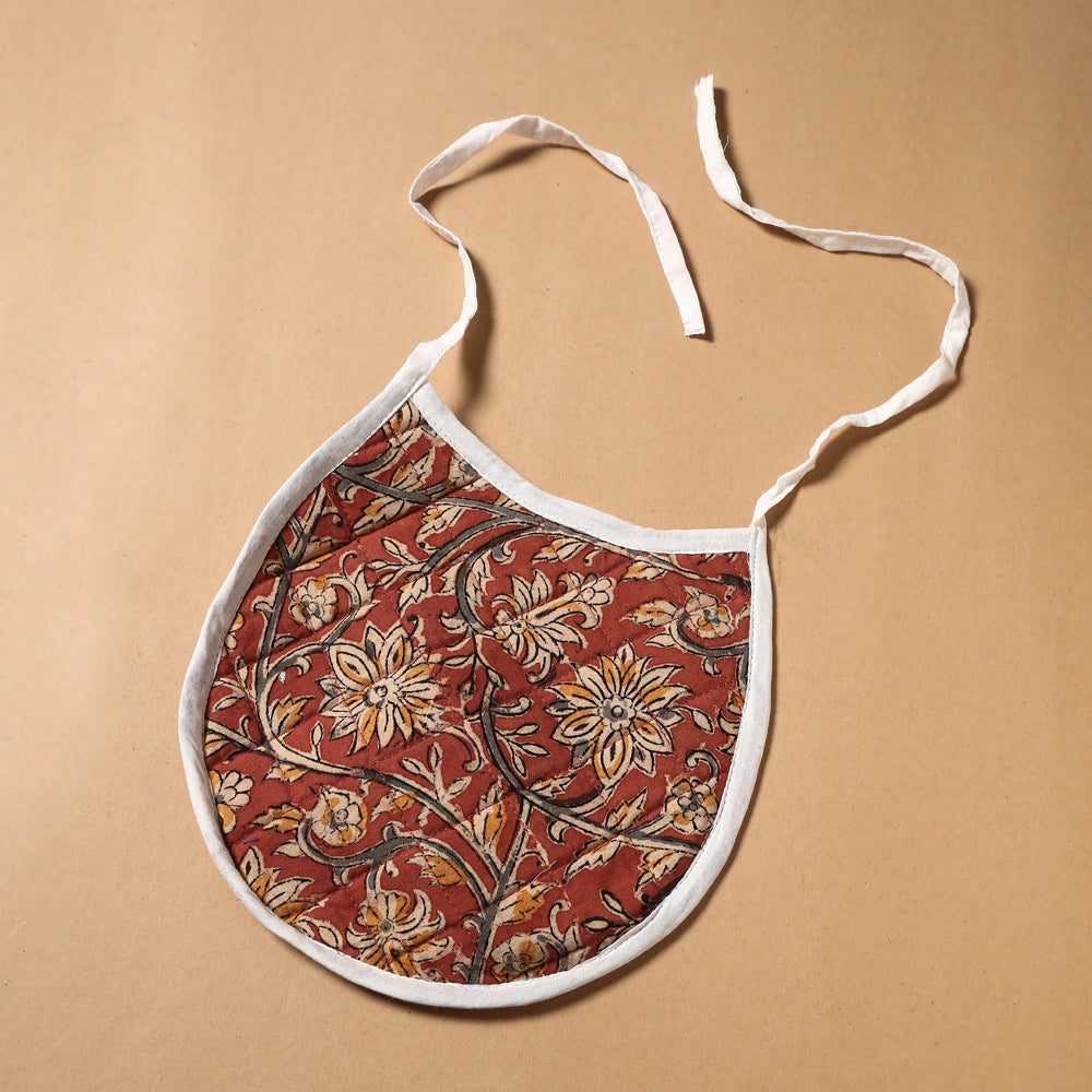 Buy Kalamkari Block Printing Cotton Baby Bib